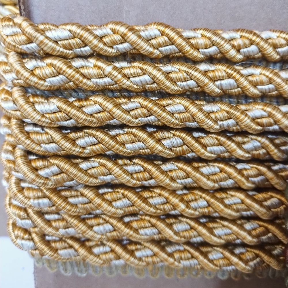 28 Yds. Upholstery Cording Twist Lip Cord New Sewing Trims Grouping - Picture 5 of 7